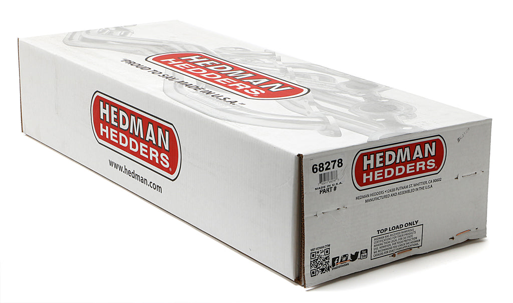 Hedman Hedders 68278 HD Silver Long-Tube Headers For 67-81 Camaro, 68-79 Nova 283-400 for Select Chevrolet Camaro, Chevrolet Chevy II, Chevrolet Nova