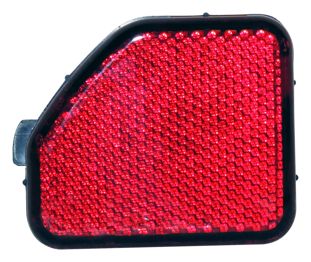 Crown Automotive Jeep Replacement 68281936AB Right Rear Fascia Reflector for 2018+ Jeep JL Wrangler, Red Plastic