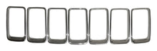 Load image into Gallery viewer, Crown Automotive Jeep Replacement 68285652AA Brushed Platinum Grille Insert Set for 2015-2016 Jeep WK Grand Cherokee