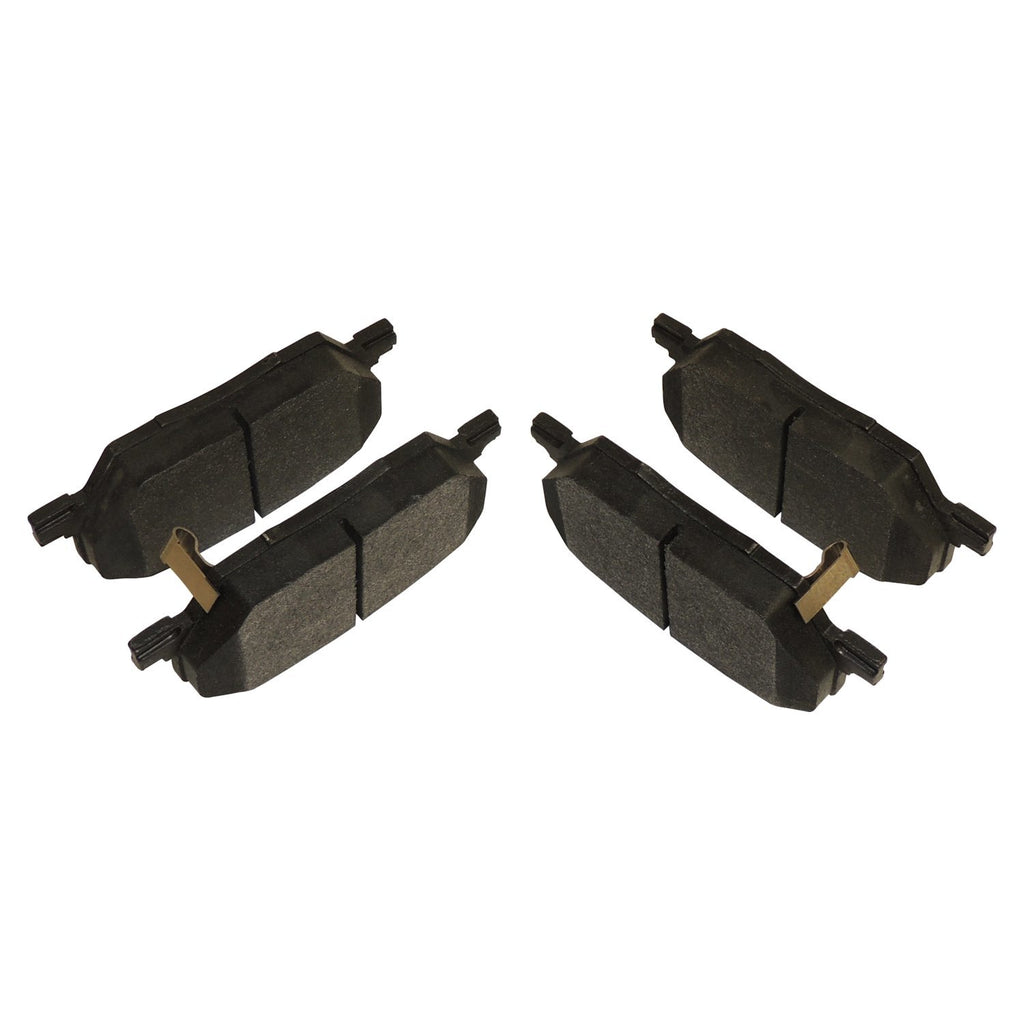 Crown Automotive Jeep Replacement 68289634AA Rear Brake Pad Set for 2015+ Jeep BU & BV Renegade for Select Fiat 500X, Jeep Renegade