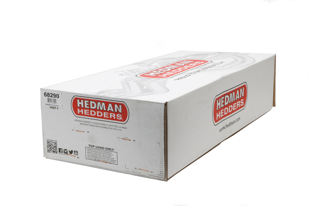 Hedman Hedders 68290 1-5/8 in Long-Tube Headers For 64-77 Chevelle/El Camino w/283-400 for Select Chevrolet Bel Air, Chevrolet Brookwood, Chevrolet Caprice, Chevrolet Chevelle, Chevrolet El Camino, Chevrolet Impala, Chevrolet Malibu, Chevrolet Monte Carlo