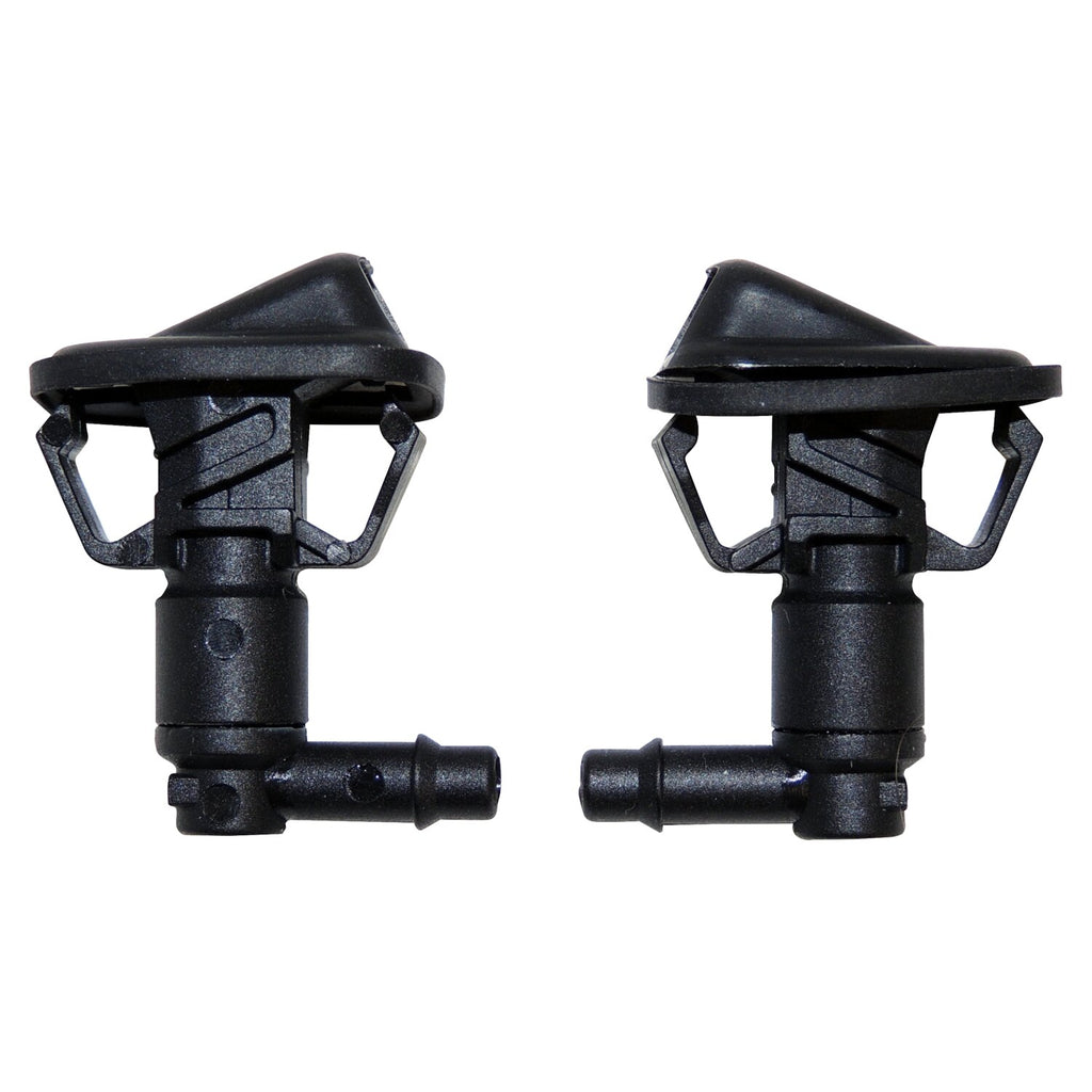 Crown Automotive Jeep Replacement 68293025K Windshield Washer Nozzle Set for 2018+ Jeep JL Wrangler & JT Gladiator for Select Jeep Gladiator, Jeep Wrangler