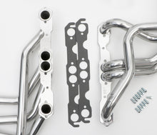 Load image into Gallery viewer, Hedman Hedders 68296 Silver 1-5/8 in Long-Tube Headers For '64-77 Chevelle w/283-400 for Select Chevrolet Bel Air, Chevrolet Brookwood, Chevrolet Caprice, Chevrolet Chevelle, Chevrolet El Camino, Chevrolet Impala, Chevrolet Malibu, Chevrolet Monte Carlo