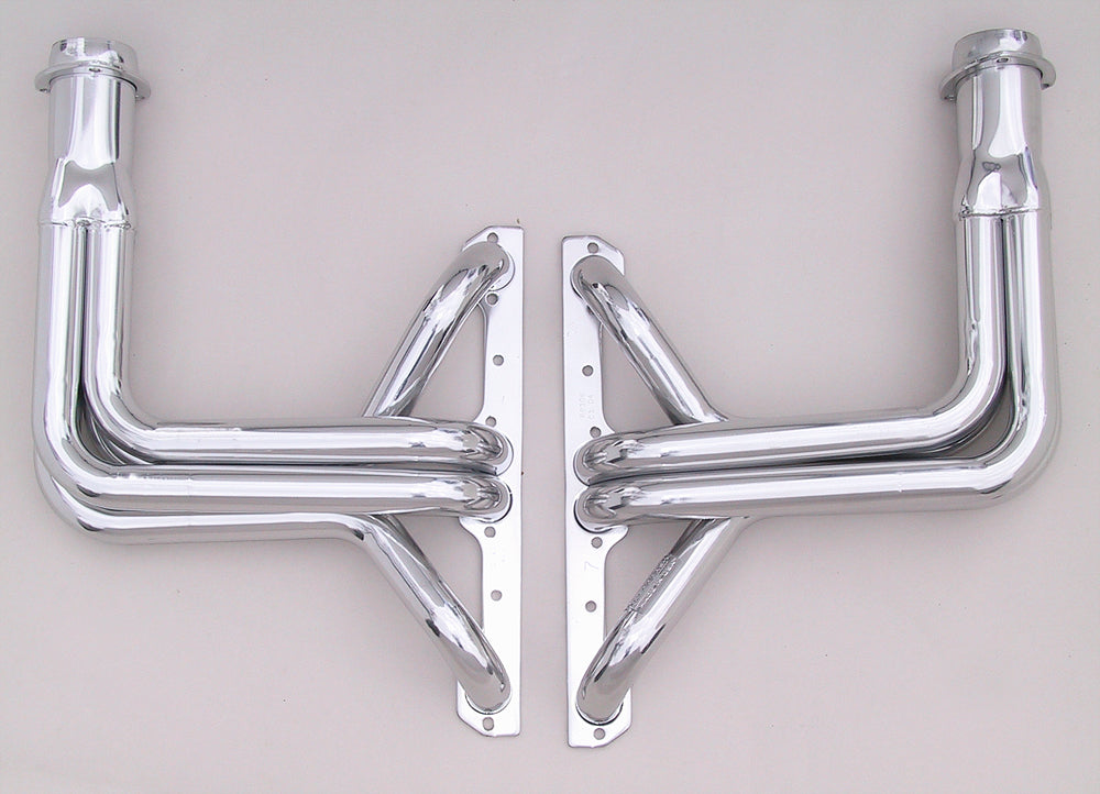 Hedman Hedders 68306 Silver Long-Tube Headers For 1963-82 Chevy Corvette with 283-400 for Select Chevrolet Corvette