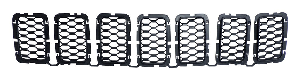 Crown Automotive Jeep Replacement 68317863AA Black Honeycomb Grille Insert Set for Various 2016-2022 Jeep WK Grand Cherokee for Select Jeep Grand Cherokee