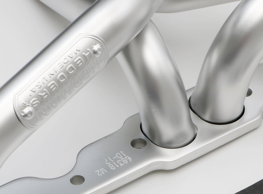 Hedman Hedders 68318 HD Silver Long-Tube Headers For 78-87 GM G-Body Cars with 283-400 for Select Buick Regal, Buick Skylark, Chevrolet El Camino, Chevrolet Malibu, Chevrolet Monte Carlo, Oldsmobile Cutlass, Pontiac Grand Prix