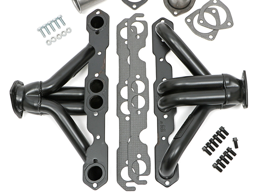 Hedman Hedders 68360 1-1/2 in. Block Hugger Headers For 283-400 SB Chevy Engines