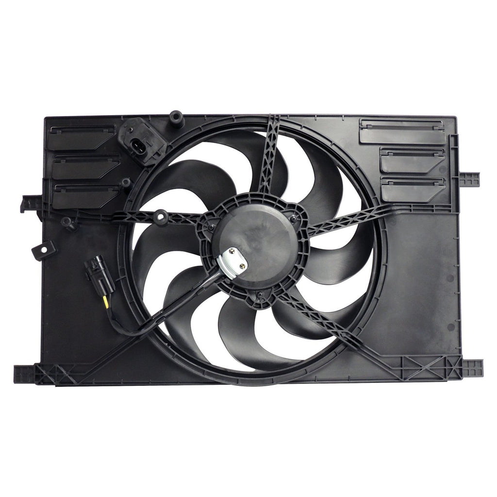 Crown Automotive Jeep Replacement 68360299AA Cooling Fan Assembly for 2015-2018 Jeep BU Renegade w/ 2.4L Engine for Select Jeep Renegade