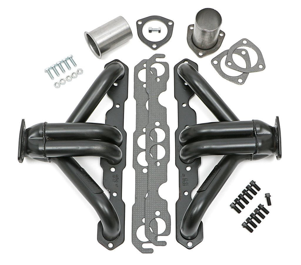 Hedman Hedders 68360 1-1/2 in. Block Hugger Headers For 283-400 SB Chevy Engines
