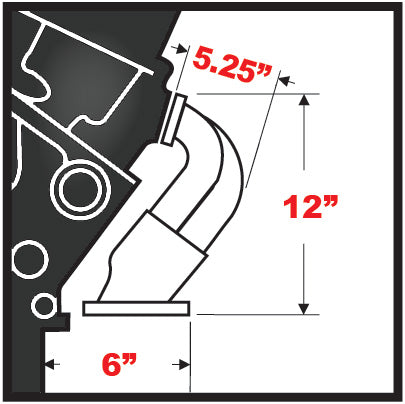 Hedman Hedders 68370 1-3/4 in. Block Hugger Headers For 396-502 BB Chevy Engines
