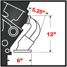 Load image into Gallery viewer, Hedman Hedders 68376 Silver 1-3/4 in. Block Hugger Headers For 396-502 BB Chevy Engine