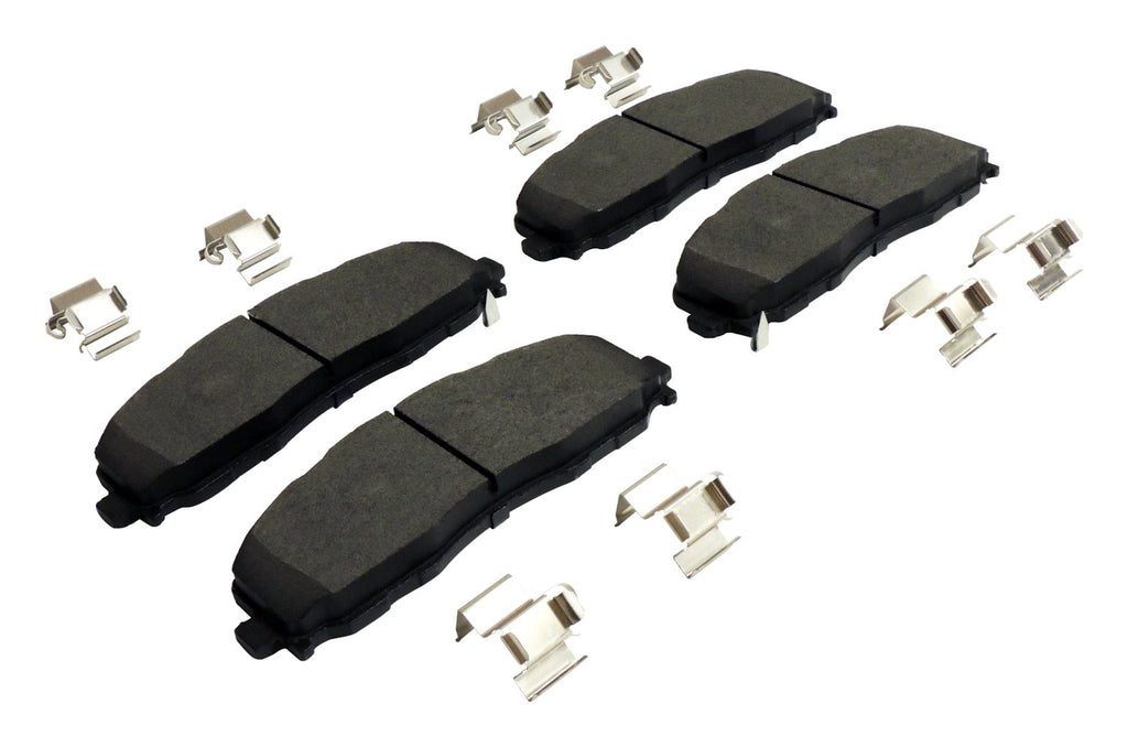 Crown Automotive Jeep Replacement 68409860AA Front Brake Pad Set for 18-20 Jeep JL Wrangler w/ .95" Thick Front Brake Rotors