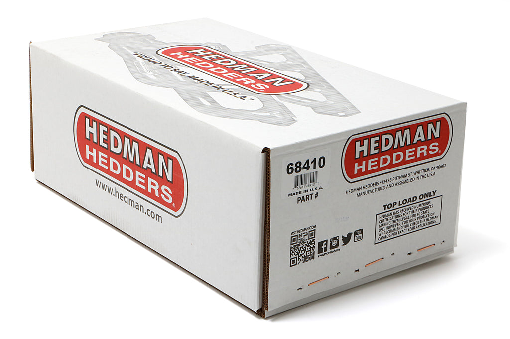 Hedman Hedders 68410 Long-Tube EO Headers For 78-87 GM A-Body/G-Body Cars with 231 V6 for Select Buick Regal, Chevrolet Camaro, Chevrolet El Camino, Chevrolet Malibu, Chevrolet Monte Carlo, Oldsmobile Cutlass, Pontiac Grand Prix, Pontiac LeMans