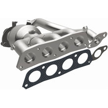 Load image into Gallery viewer, MagnaFlow Exhaust Products 22-258 OEM Grade Manifold Catalytic Converter for Select Lexus ES250, Lexus NX250, Lexus NX350h, Lexus NX450h+, Toyota Avalon, Toyota Camry, Toyota Highlander, Toyota RAV4, Toyota Sienna, Toyota Venza