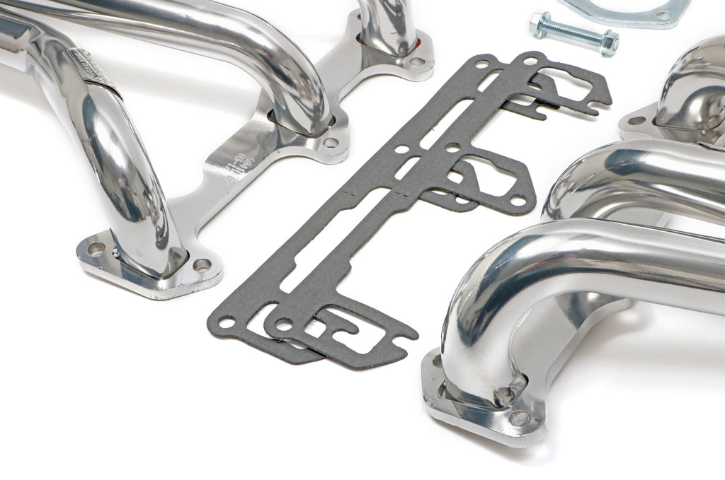 Hedman Hedders 68416 Silver Long-Tube EO Headers For 78-87 GM G-Body Cars with 231 V6 for Select Buick Regal, Chevrolet Camaro, Chevrolet El Camino, Chevrolet Malibu, Chevrolet Monte Carlo, Oldsmobile Cutlass, Pontiac Grand Prix, Pontiac LeMans