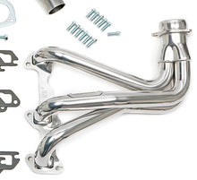 Load image into Gallery viewer, Hedman Hedders 68416 Silver Long-Tube EO Headers For 78-87 GM G-Body Cars with 231 V6 for Select Buick Regal, Chevrolet Camaro, Chevrolet El Camino, Chevrolet Malibu, Chevrolet Monte Carlo, Oldsmobile Cutlass, Pontiac Grand Prix, Pontiac LeMans