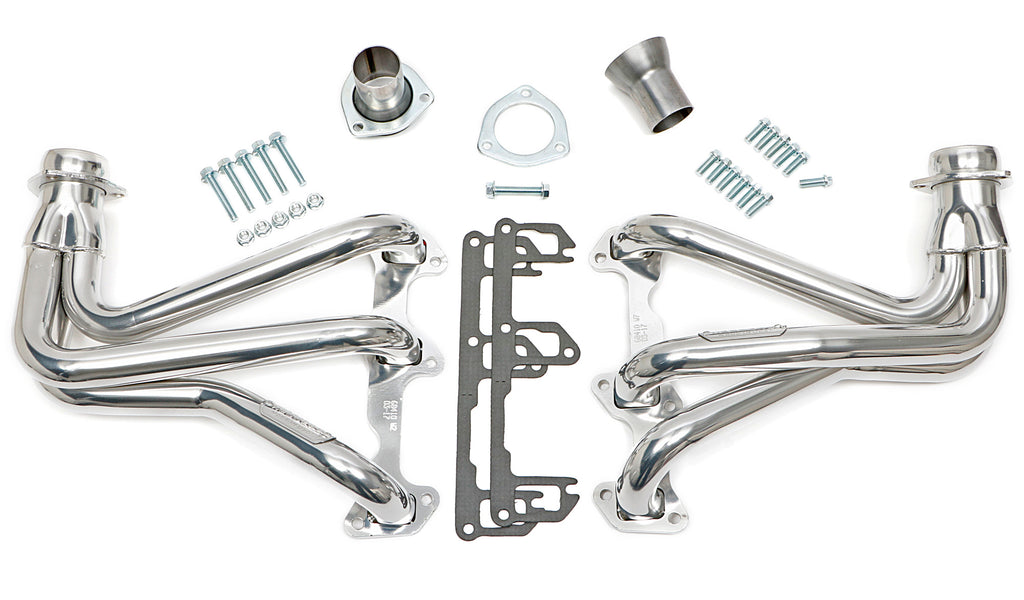 Hedman Hedders 68416 Silver Long-Tube EO Headers For 78-87 GM G-Body Cars with 231 V6 for Select Buick Regal, Chevrolet Camaro, Chevrolet El Camino, Chevrolet Malibu, Chevrolet Monte Carlo, Oldsmobile Cutlass, Pontiac Grand Prix, Pontiac LeMans