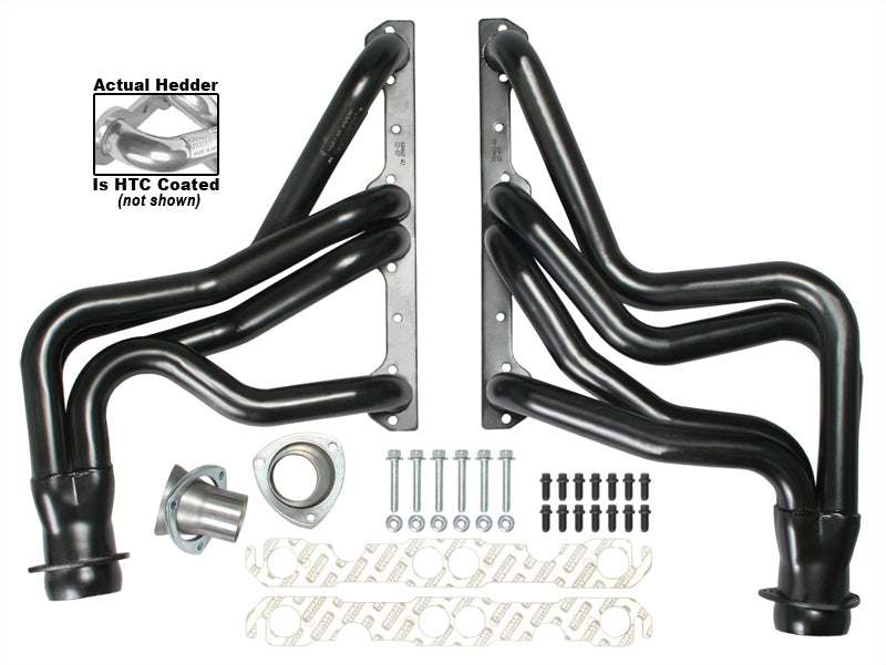 Hedman Hedders 68466 Silver Long Tube Headers For 1982-92 Chevy Camaro 283-400 for Select Chevrolet Camaro, Pontiac Firebird