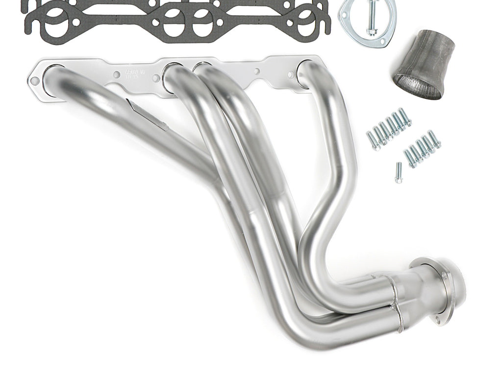 Hedman Hedders 68468 H.D. Silver Long Tube Headers For 1982-92 Chevy Camaro 283-400 for Select Chevrolet Camaro, Pontiac Firebird