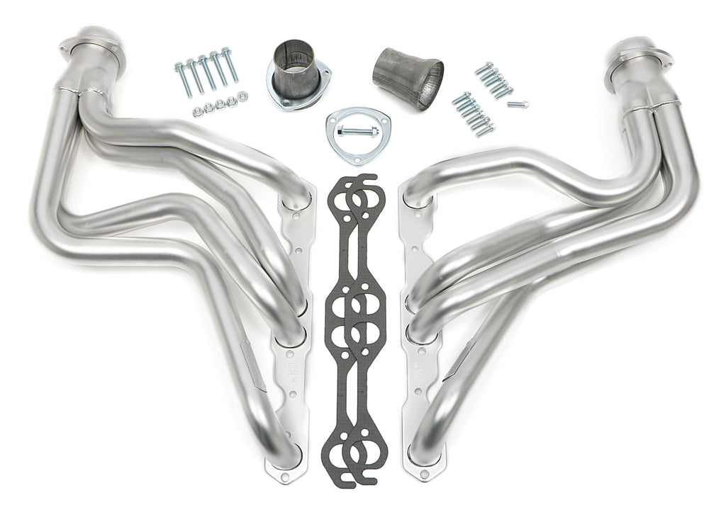 Hedman Hedders 68468 H.D. Silver Long Tube Headers For 1982-92 Chevy Camaro 283-400 for Select Chevrolet Camaro, Pontiac Firebird