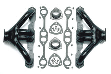 Load image into Gallery viewer, Hedman Hedders 63303 Black Tight-Tubes Headers For Street Rods/Tri-5s with 283-400 for Select Chevrolet Bel Air, Chevrolet One-Fifty Series, Chevrolet Two-Ten Series