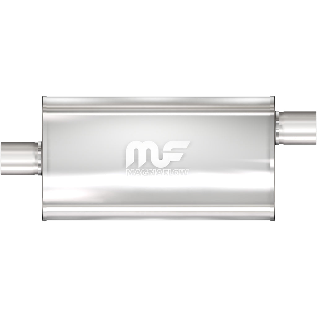 MagnaFlow Exhaust Products 12909 Straight-Through Performance Muffler; 3.5in. Offset/Center; 5x22x11 Body
