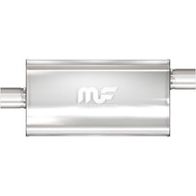 Load image into Gallery viewer, MagnaFlow Exhaust Products 12909 Straight-Through Performance Muffler; 3.5in. Offset/Center; 5x22x11 Body
