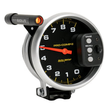 Load image into Gallery viewer, AutoMeter 6851 GAUGE, TACH, 5", 9K RPM, PEDESTAL W/ QUICK LITE &amp; PEAK MEMORY, PRO-COMP
