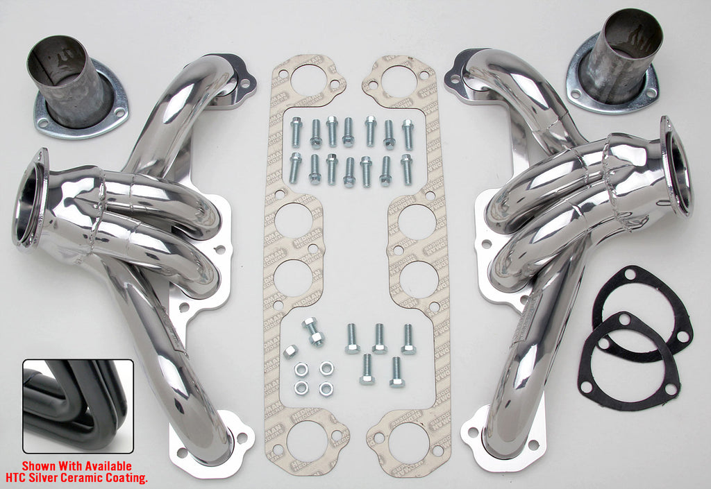 Hedman Hedders 68530 Hedman Block Hugger Street Rod Headers For Chevy 409