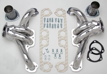 Load image into Gallery viewer, Hedman Hedders 68536 Silver Hedman Block Hugger Street Rod Headers For Chevy 409