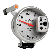 Load image into Gallery viewer, AutoMeter 6855 GAUGE, TACH, 5", 11K RPM, PEDESTAL W/ QUICK LITE, DUAL RANGE W/PEAK MEMORY, UL