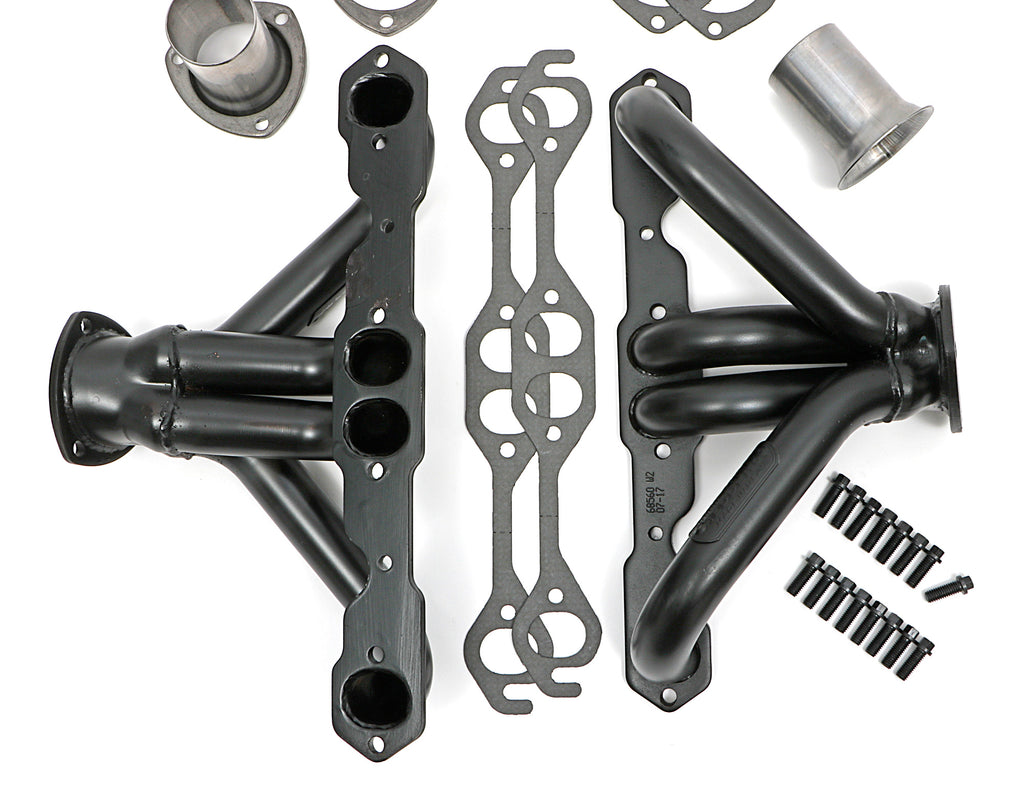 Hedman Hedders 68560 1-5/8 in. Block Hugger Headers For 283-400 SB Chevy Engines