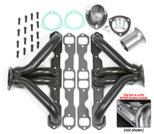 Load image into Gallery viewer, Hedman Hedders 68566 Silver 1-5/8 in. Block Hugger Headers For 283-400 SB Chevy Engine