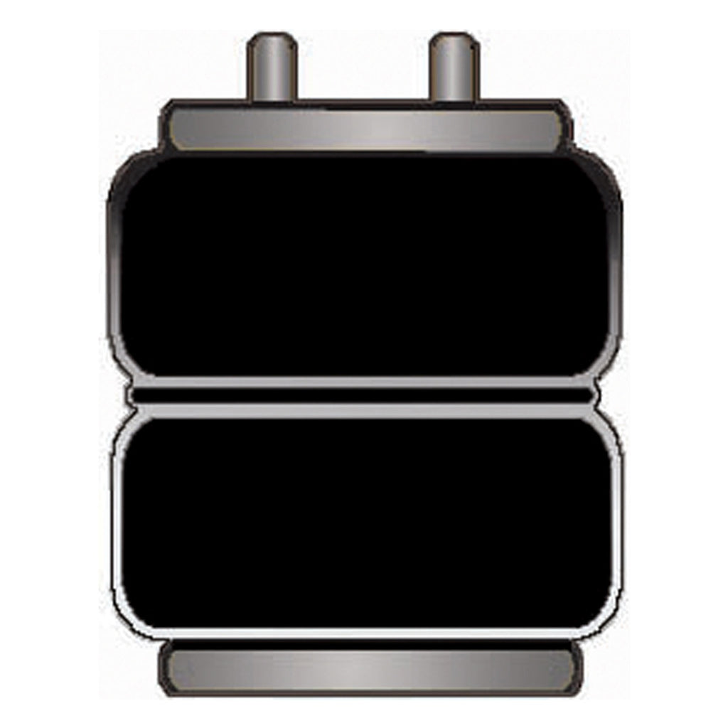Firestone Ride-Rite W217606859 Ride-Rite Replacement Bellows - 224C 1/4OFF2ST - 2BN for Select Ford E-100 Econoline, Ford E-100 Econoline Club Wagon, Ford E-150 Econoline, Ford E-150 Econoline Club Wagon, Ford E-250 Econoline, Ford E-250 Econoline Club