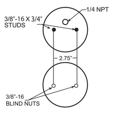 Load image into Gallery viewer, Firestone Ride-Rite W217606859 Ride-Rite Replacement Bellows - 224C 1/4OFF2ST - 2BN for Select Ford E-100 Econoline, Ford E-100 Econoline Club Wagon, Ford E-150 Econoline, Ford E-150 Econoline Club Wagon, Ford E-250 Econoline, Ford E-250 Econoline Club