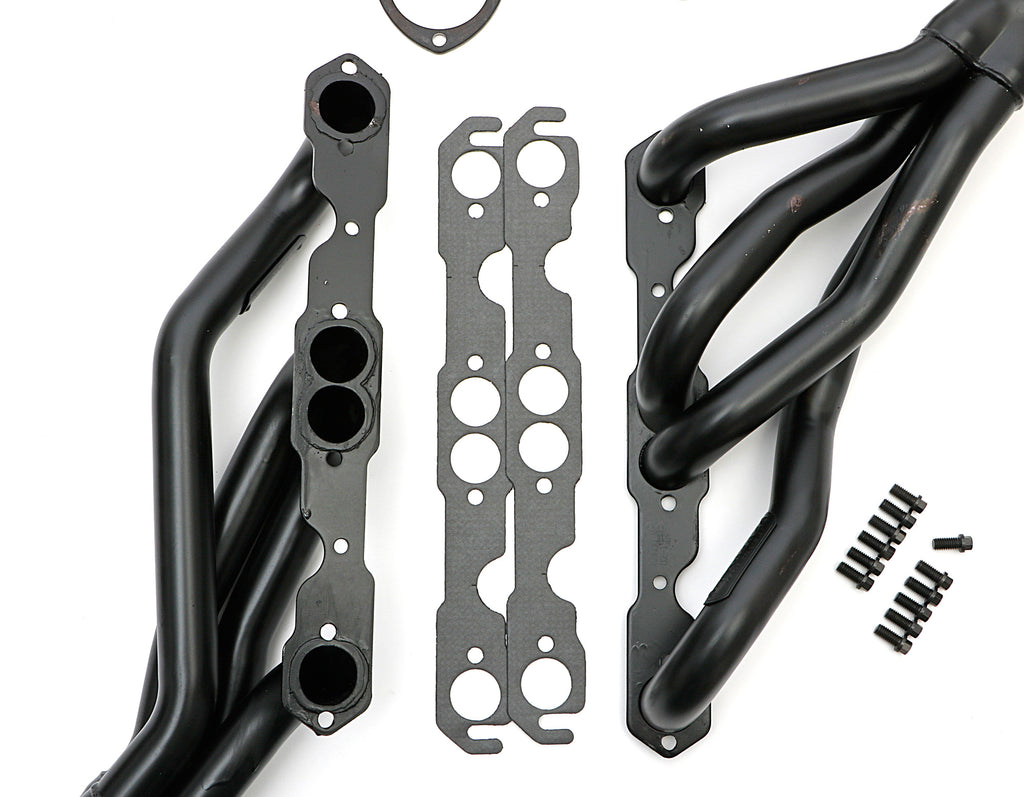 Hedman Hedders 68600 Mid-Length Headers For 67-81 Camaro, Nova, G-Body with 283-400 for Select Chevrolet Bel Air, Chevrolet Biscayne, Chevrolet Caprice, Chevrolet Chevelle, Chevrolet El Camino, Chevrolet Impala, Chevrolet Monte Carlo, Chevrolet Townsman,