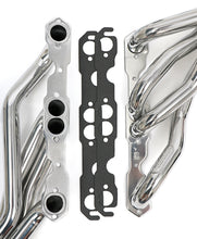 Load image into Gallery viewer, Hedman Hedders 68606 Silver Mid-Length Headers For 67-81 Camaro, Nova, G-Body 283-400 for Select Chevrolet Bel Air, Chevrolet Biscayne, Chevrolet Caprice, Chevrolet Chevelle, Chevrolet El Camino, Chevrolet Impala, Chevrolet Monte Carlo, Chevrolet