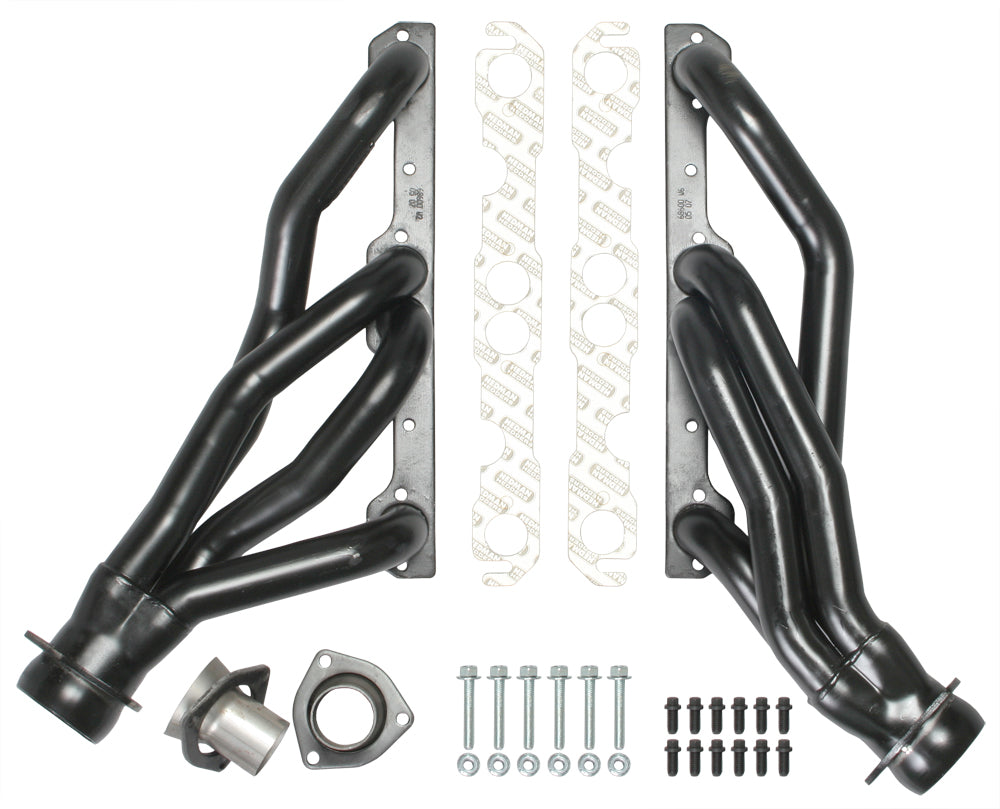 Hedman Hedders 68607 Mid-Length E.O. Headers For 67-81 Camaro 283-400 No A.I.R. for Select Buick Regal, Chevrolet Bel Air, Chevrolet Biscayne, Chevrolet Camaro, Chevrolet Caprice, Chevrolet Chevelle, Chevrolet El Camino, Chevrolet Impala, Chevrolet