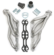 Load image into Gallery viewer, Hedman Hedders 68608 H.D. Silver Mid-Length Headers For 67-81 Camaro, G-Body w/283-400 for Select Chevrolet Bel Air, Chevrolet Biscayne, Chevrolet Caprice, Chevrolet Chevelle, Chevrolet El Camino, Chevrolet Impala, Chevrolet Monte Carlo, Chevrolet