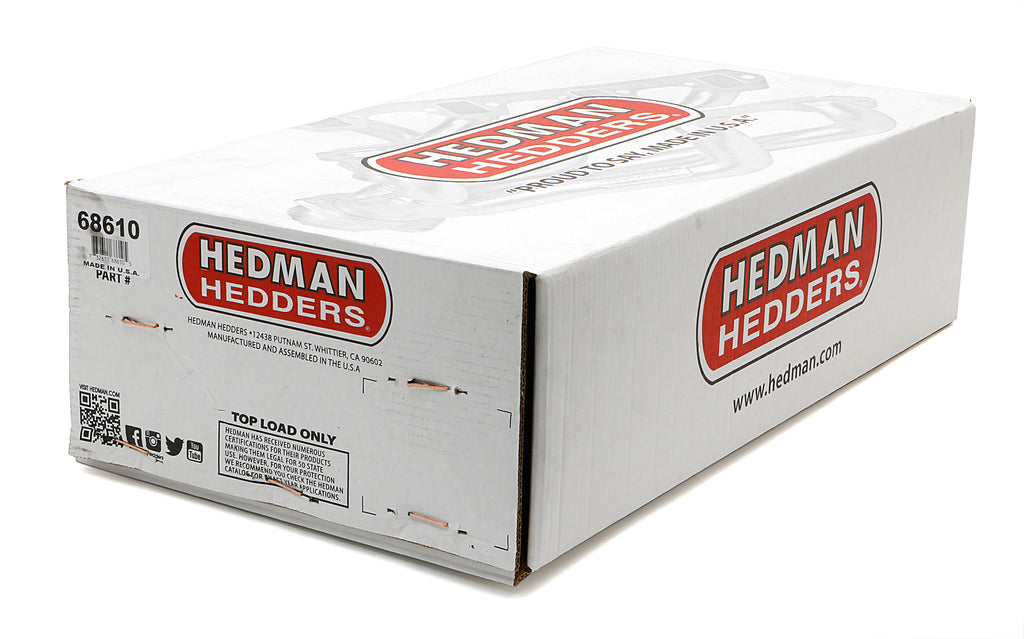 Hedman Hedders 68610 Mid-Length Headers For 67-81 Camaro, 68-77 A-Body 396-502 for Select Chevrolet Bel Air, Chevrolet Biscayne, Chevrolet Brookwood, Chevrolet Camaro, Chevrolet Caprice, Chevrolet Chevelle, Chevrolet Chevy II, Chevrolet El Camino,
