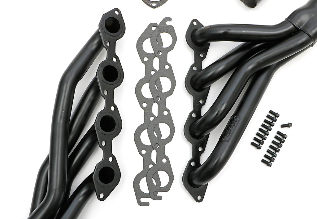 Hedman Hedders 68610 Mid-Length Headers For 67-81 Camaro, 68-77 A-Body 396-502 for Select Chevrolet Bel Air, Chevrolet Biscayne, Chevrolet Brookwood, Chevrolet Camaro, Chevrolet Caprice, Chevrolet Chevelle, Chevrolet Chevy II, Chevrolet El Camino,