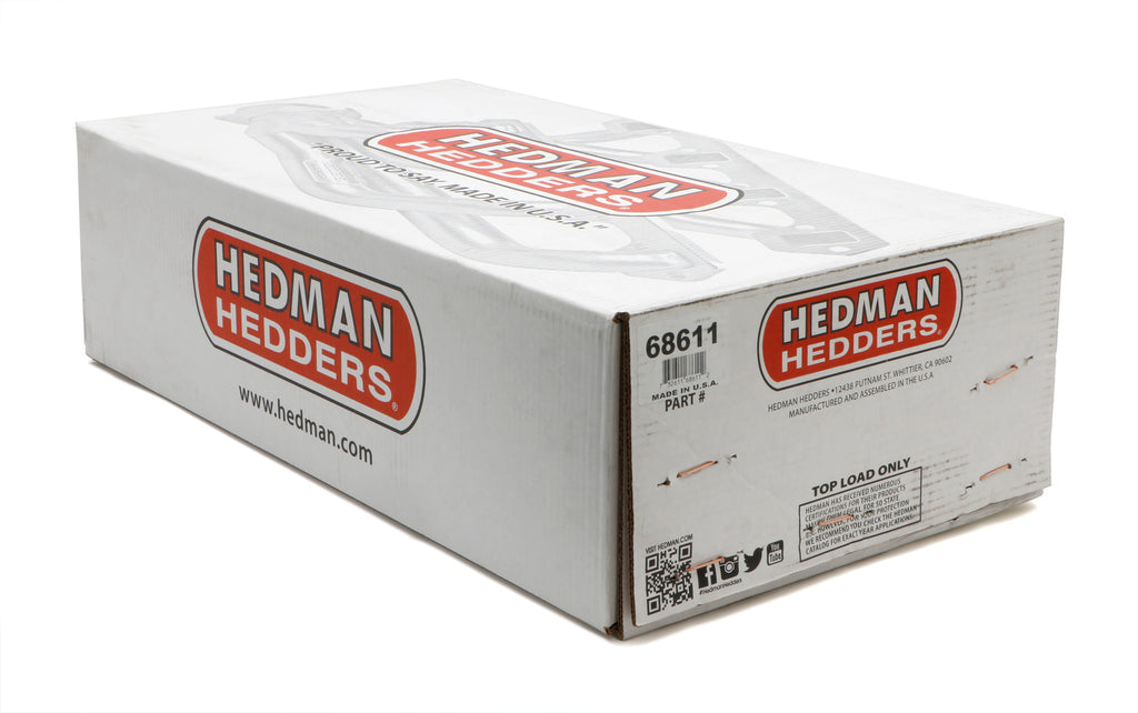 Hedman Hedders 68611 Mid-Length E.O. Headers For 67-81 Camaro/ Nova 396-502 w/A.I.R. for Select Chevrolet Bel Air, Chevrolet Biscayne, Chevrolet Brookwood, Chevrolet Camaro, Chevrolet Caprice, Chevrolet Chevelle, Chevrolet Chevy II, Chevrolet El Camino,