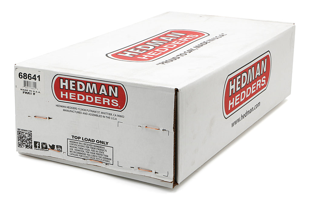 Hedman Hedders 68641 Mid-Length E.O. Headers For 67-69 Camaro 283-400 w/A.I.R. for Select Chevrolet Camaro, Chevrolet Chevy II, Chevrolet Nova