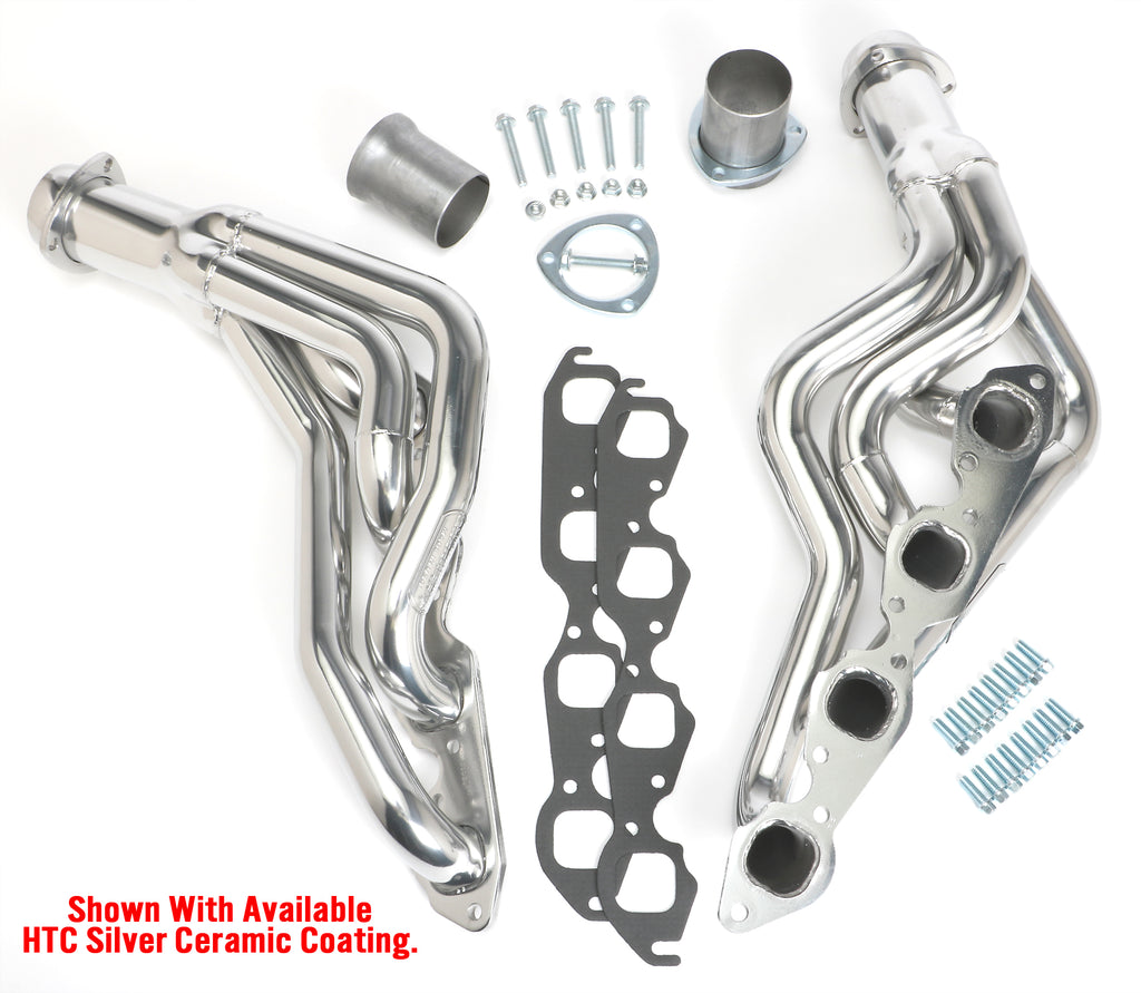 Hedman Hedders 68663 Black Mid-Length Headers For 1964-67 Chevelle/El Camino w/396-502 for Select Chevrolet Chevelle, Chevrolet El Camino