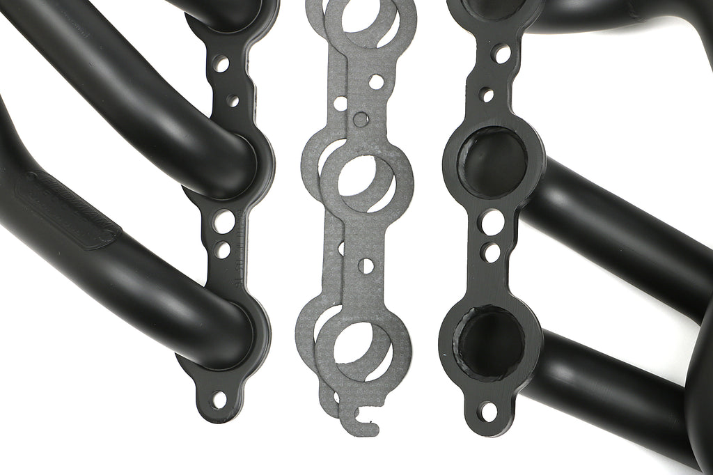 Hedman Hedders 68713 Black Mild Steel LS Swap Headers For 67-69 Camaro/FB, 68-74 Nova