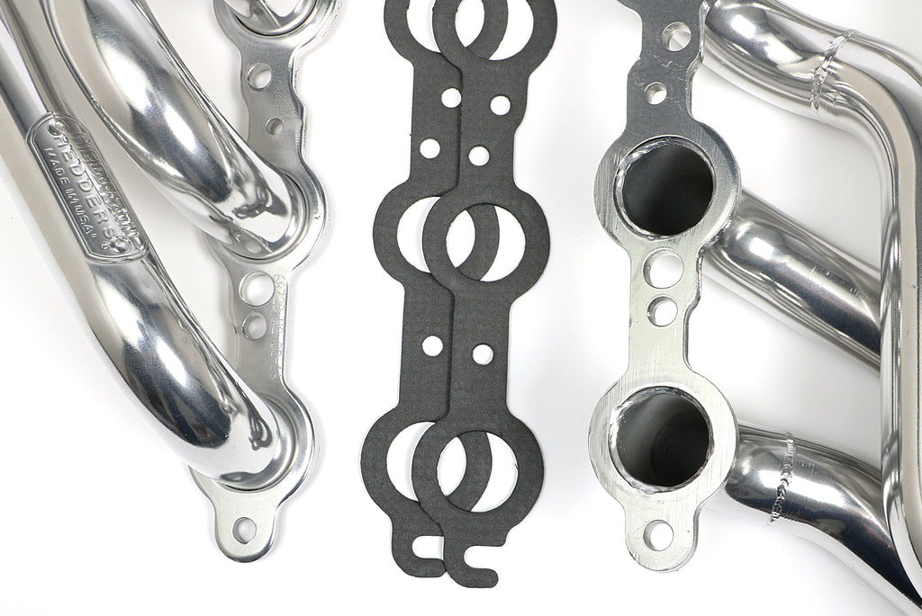 Hedman Hedders 68726 Silver Mild Steel LS Swap Headers For 1970-81 Camaro / Firebird