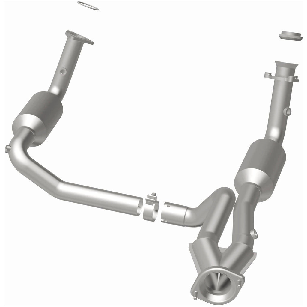 MagnaFlow Exhaust Products 4551419 California CARB Direct-Fit Catalytic Converter for Select Cadillac Escalade, Chevrolet Avalanche 1500, Chevrolet Silverado 1500, Chevrolet Suburban 1500, Chevrolet Tahoe, GMC Sierra 1500, GMC Yukon, GMC Yukon XL