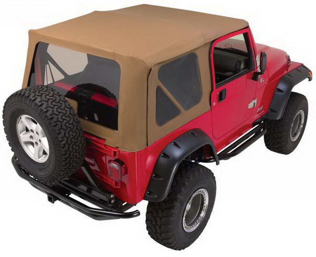 Rampage 68817 Complete Soft Top Kit for Select Jeep TJ, Jeep Wrangler