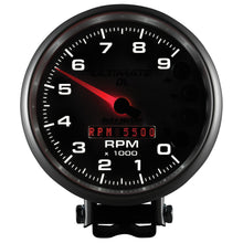 Load image into Gallery viewer, AutoMeter 6894 GAUGE, TACH, 5", 9K RPM, PEDESTAL, DATALOGGING, ULTIMATE DL PLAYBACK, SILVER
