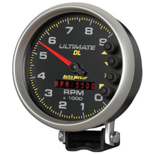 Load image into Gallery viewer, AutoMeter 6896 GAUGE, TACH, 5", 9K RPM, PEDESTAL, DATALOGGING, ULTIMATE DL PLAYBACK, BLACK